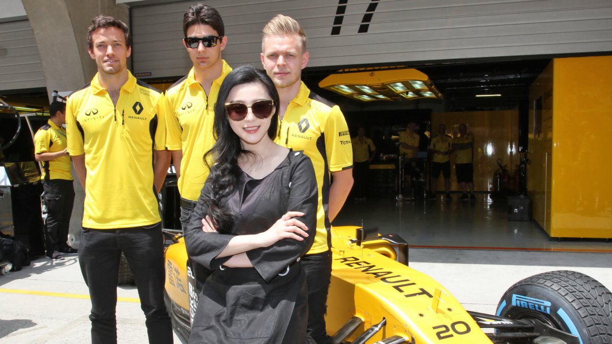 Tým Renault v Číně