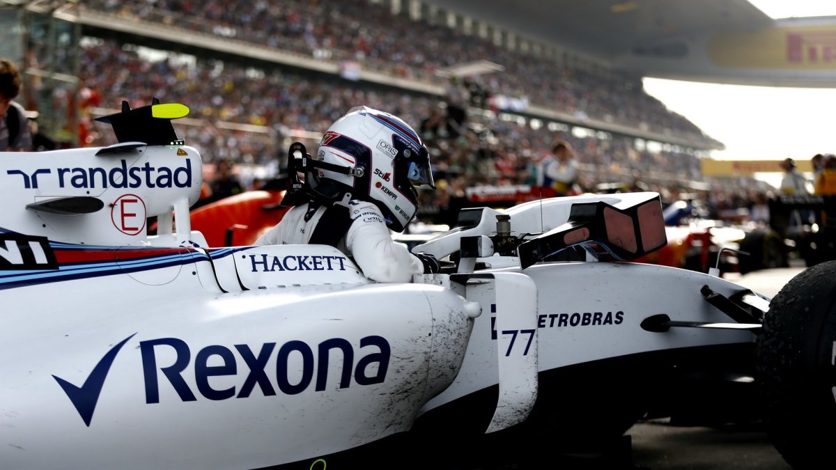 Valtteri Bottas po závodě v Číně