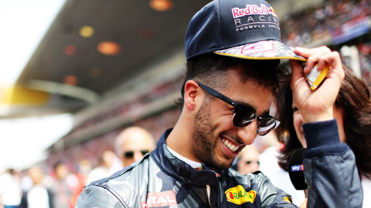 Daniel Ricciardo v Číně