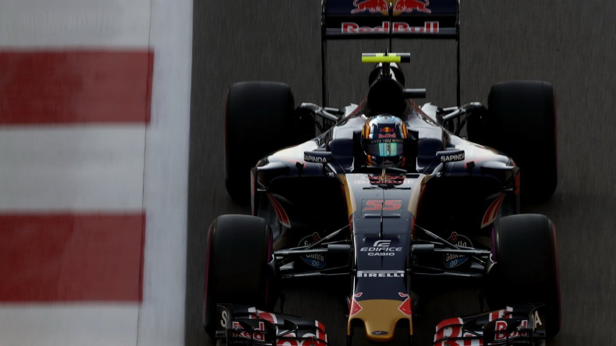 Carlos Sainz v kvalifikaci v Abú Zabí