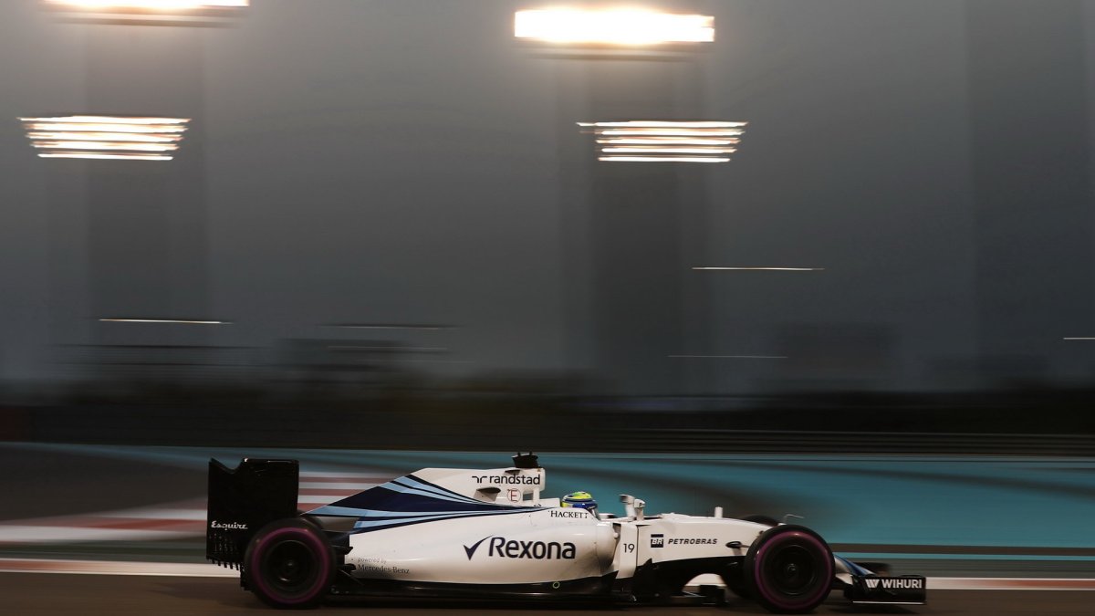 Felipe Massa ve své poslední kvalifikaci F1 v Abú Zabí