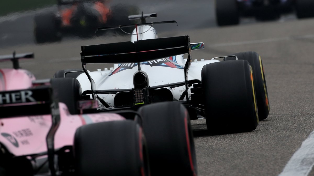 Felipe Massa v závodě v Číně