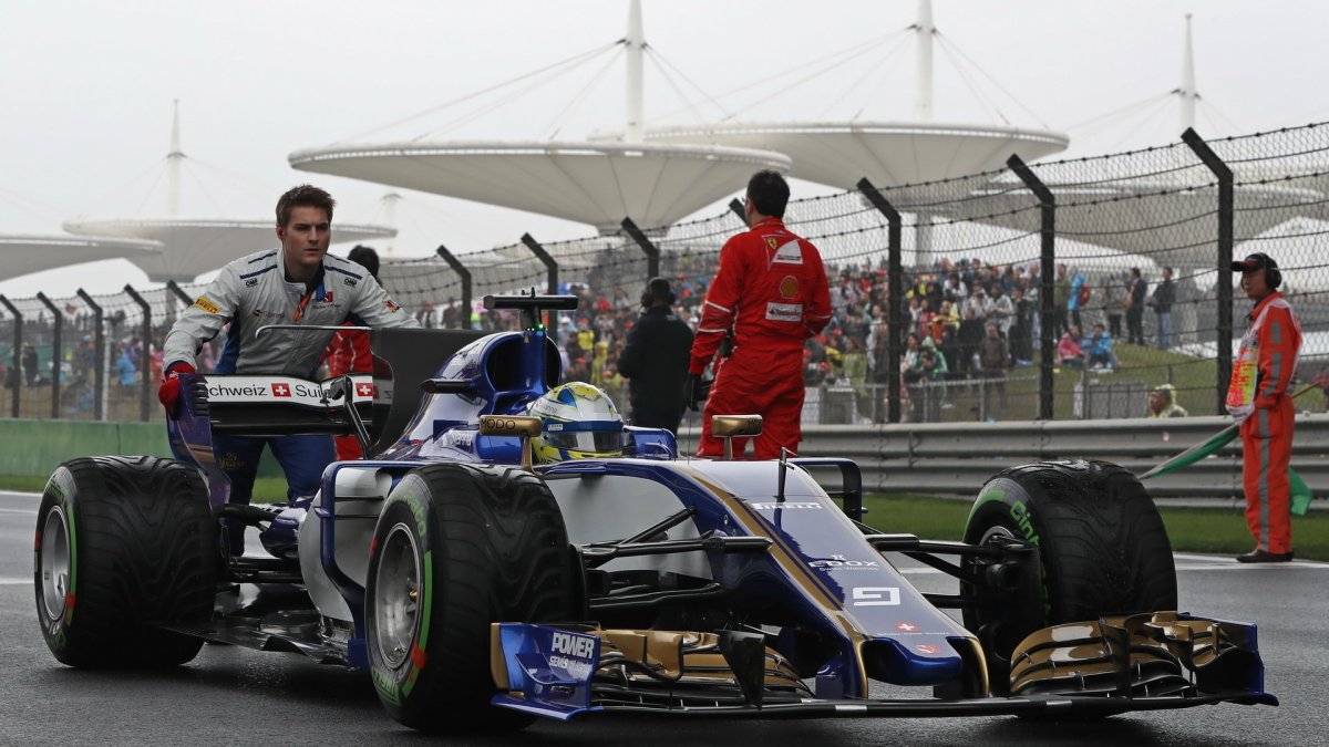 Marcus Ericsson před závodem v Číně
