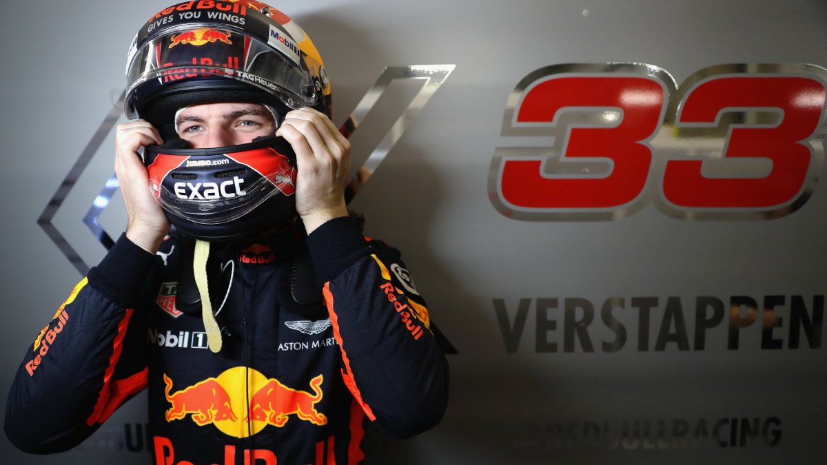 Max Verstappen v Číně