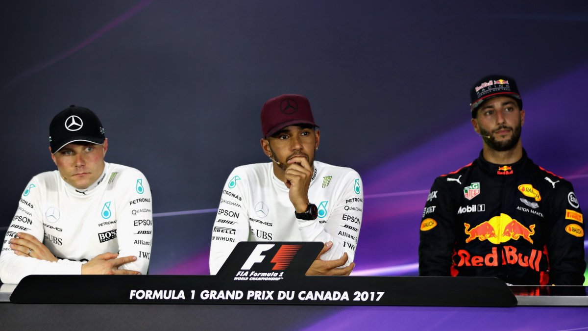 Tiskovka po závodě v Kanadě