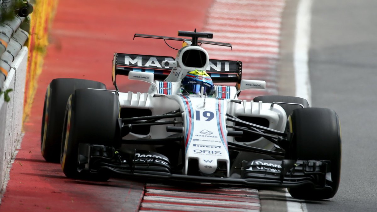 Felipe Massa při tréninku v Kanadě