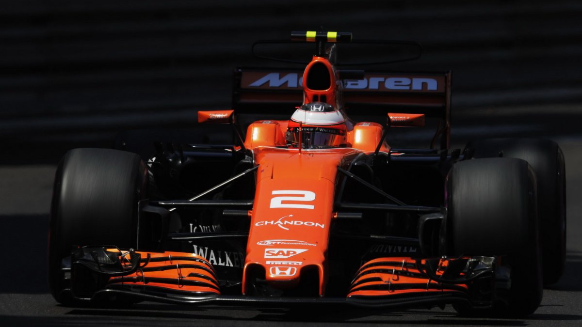 Stoffel Vandoorne při tréninku v Kanadě