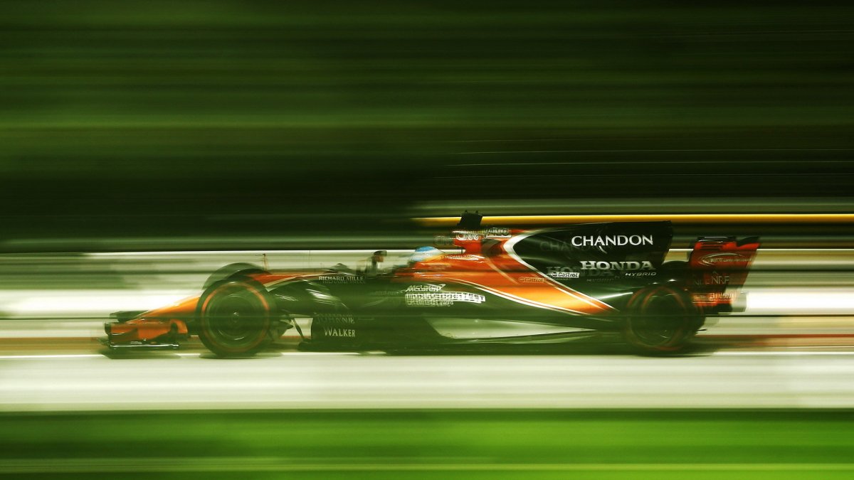 Fernando Alonso při tréninku v Kanadě