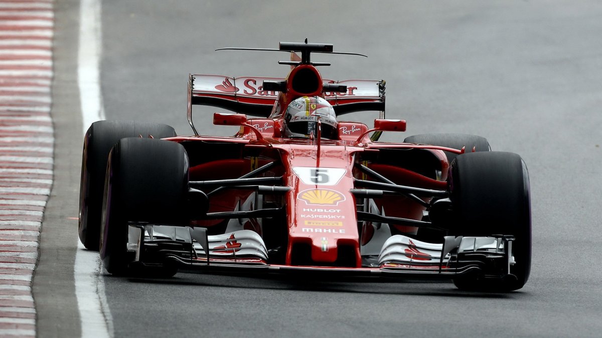 Sebastian Vettel při tréninku v Kanadě