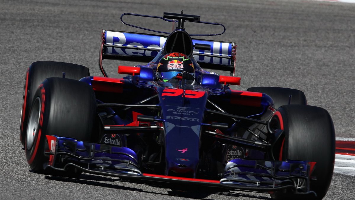 Brendon Hartley v závodě v Austinu