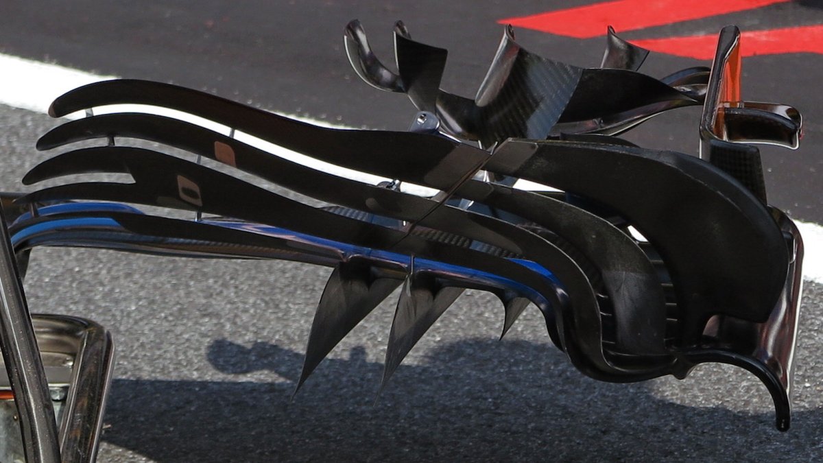 Detal vozu Toro Rosso při 3. sobotním tréninku v Rakousku