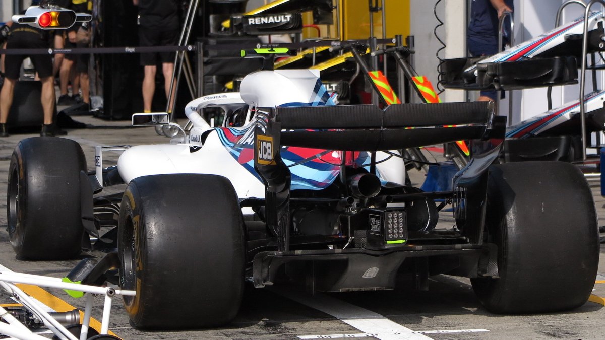 Detal vozu Toro Rosso při 3. sobotním tréninku v Rakousku