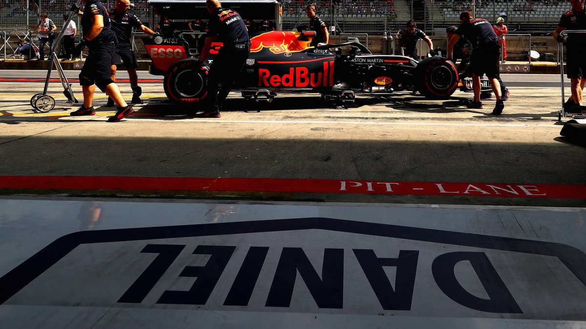 Daniel Ricciardo v kvalifikaci v Rakousku