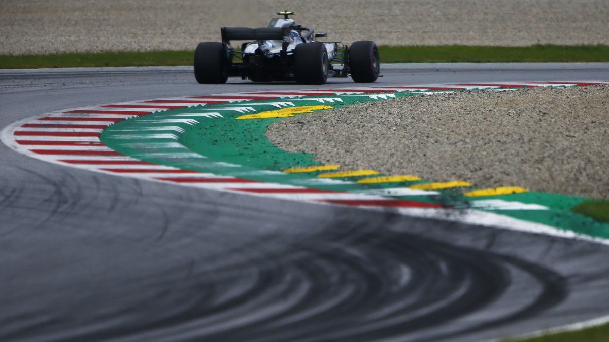 Valtteri Bottas v kvalifikaci v Rakousku