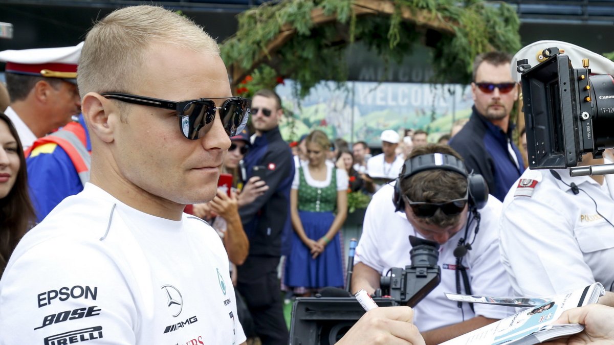 Valtteri Bottas v Rakousku
