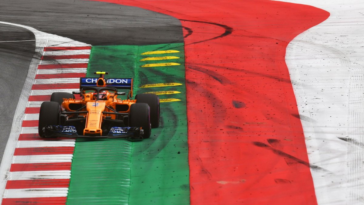 Stoffel Vandoorne v kvalifikaci v Rakousku