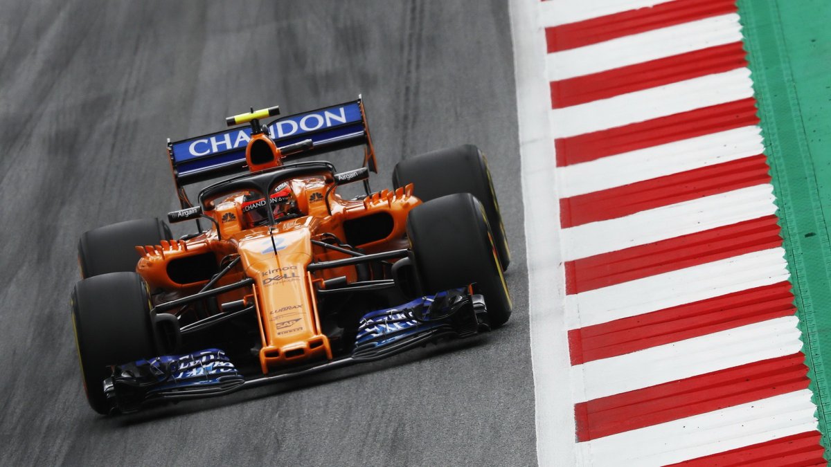 Stoffel Vandoorne v kvalifikaci v Rakousku