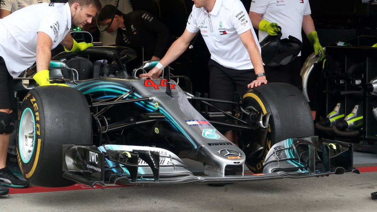 Přípravy na voze Mercerces v Rakousku