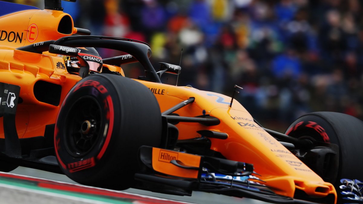 Stoffel Vandoorne v kvalifikaci v Austinu