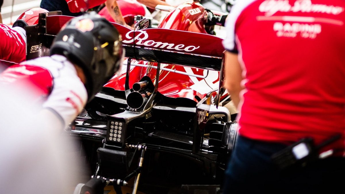 Kimi Räikkönen v tréninku v Soči