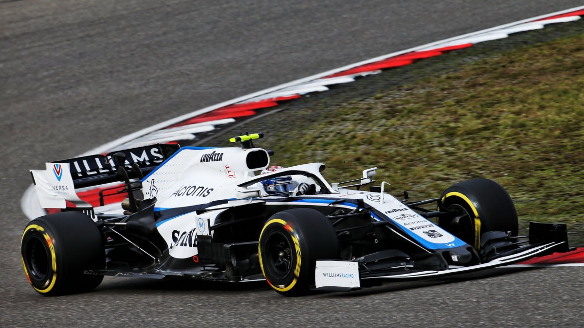 Nicholas Latifi počas závodu na Nürburgringu