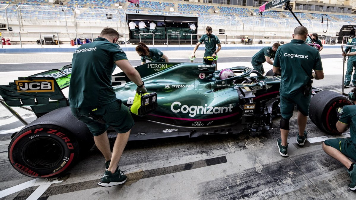 Sebastian Vettel - 2. den předsezonních testů v Bahrajnu