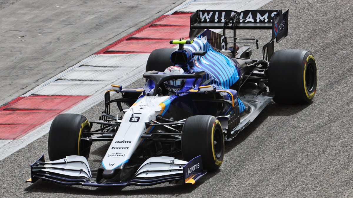 Nicholas Latifi - 2. den předsezonních testů v Bahrajnu