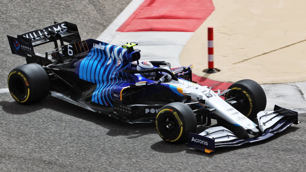 Nicholas Latifi - 2. den předsezonních testů v Bahrajnu