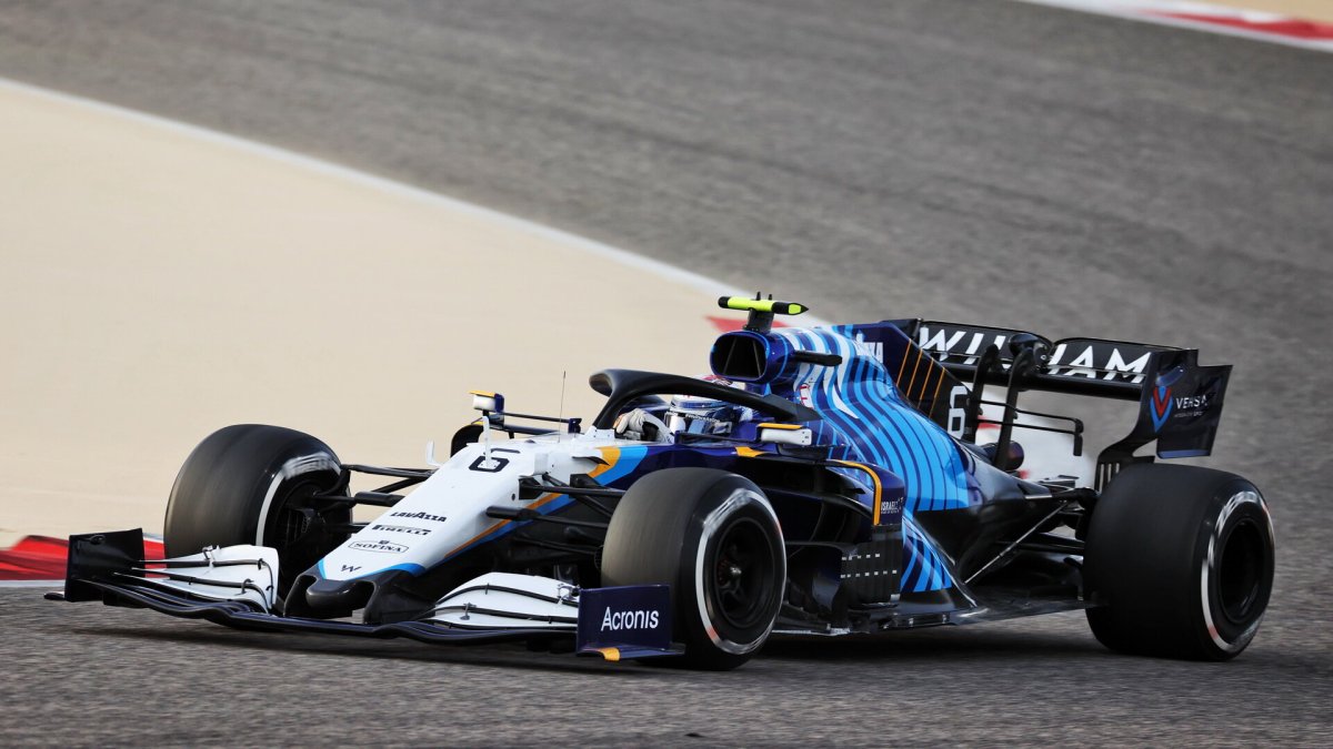 Nicholas Latifi - 2. den předsezonních testů v Bahrajnu