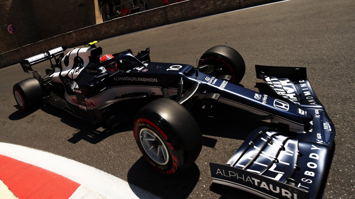 Pierre Gasly - kvalifikace Baku