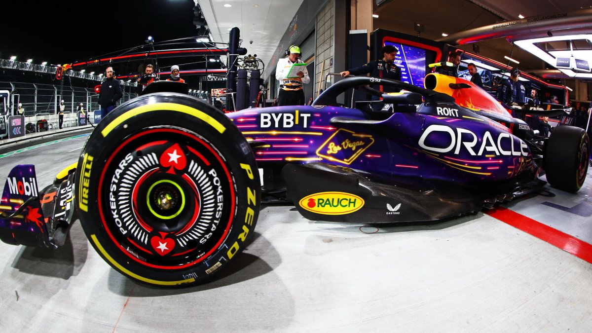 Sergio Pérez před závodě v Las Vegas