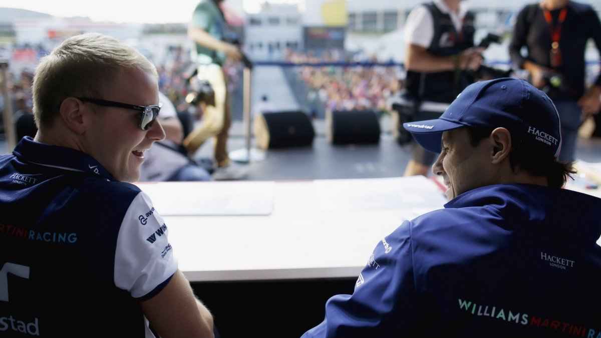 Valtteri Bottas a Felipe Massa v Soči