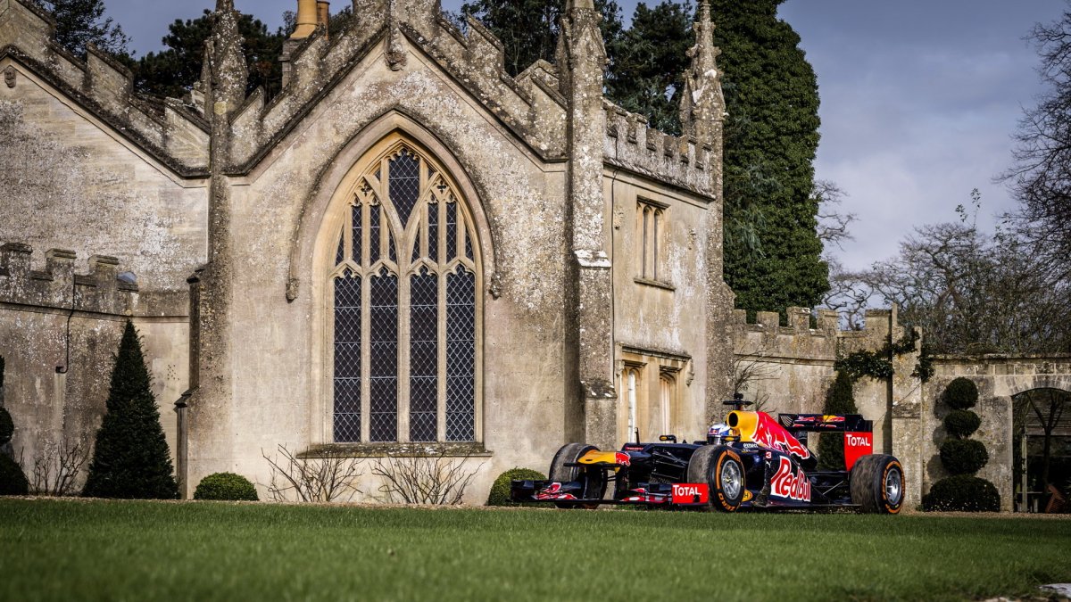 Daniel Ricciardo při roadshow v Anglii