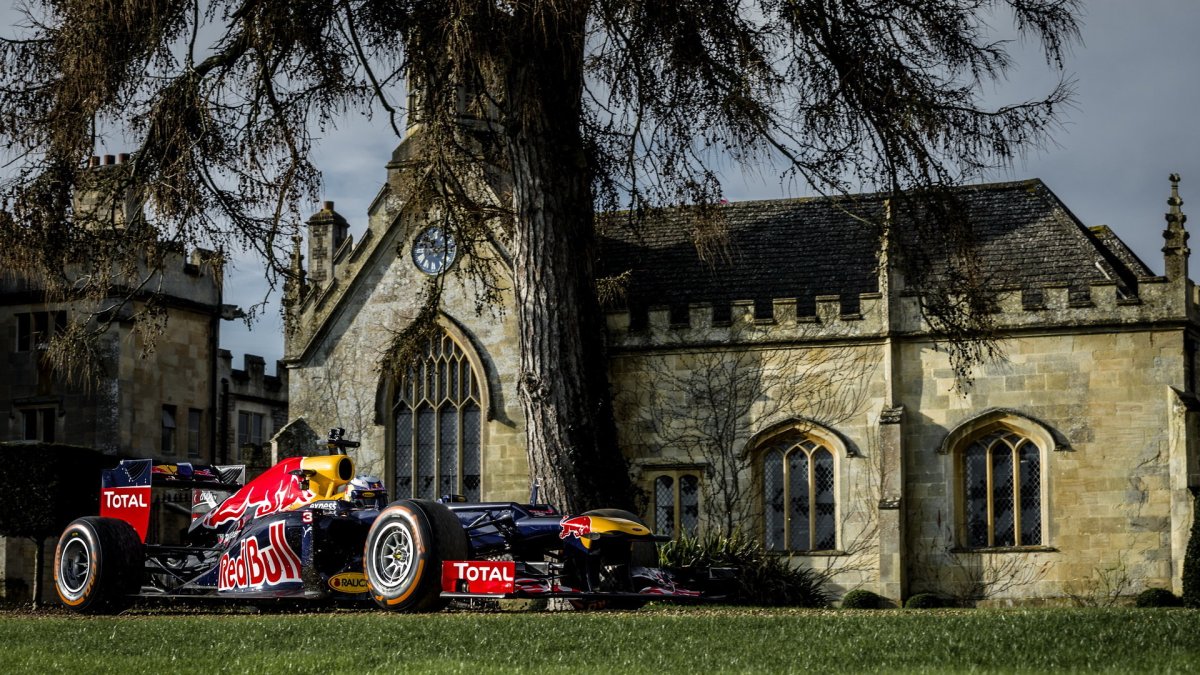 Daniel Ricciardo při roadshow v Anglii