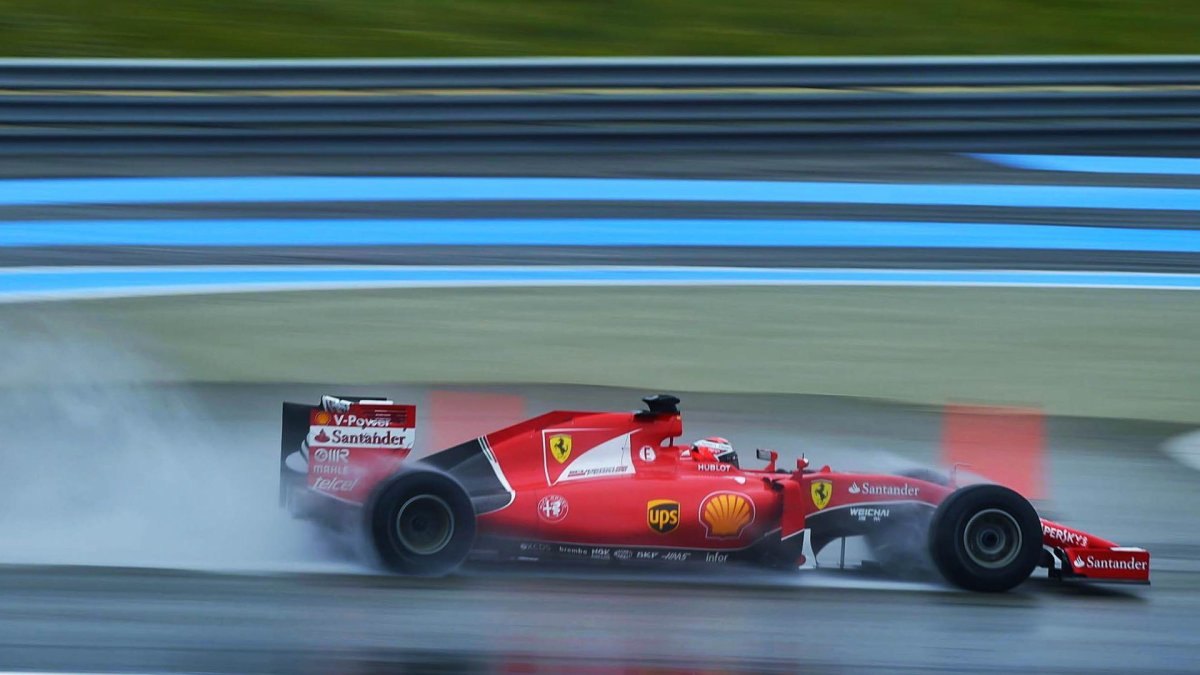 Kimi Raikkonen první den testů v Paul Ricard 2016