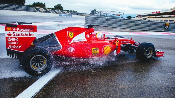 Sebastian Vettel s Ferrari