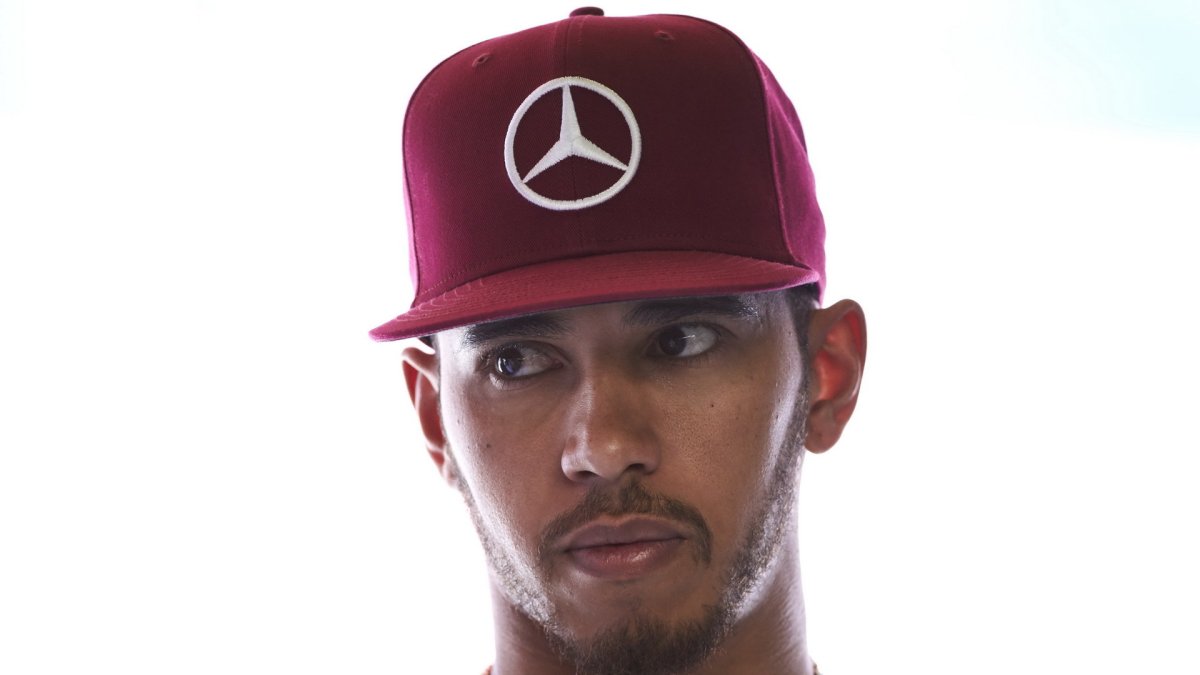 Lewis Hamilton v Barceloně
