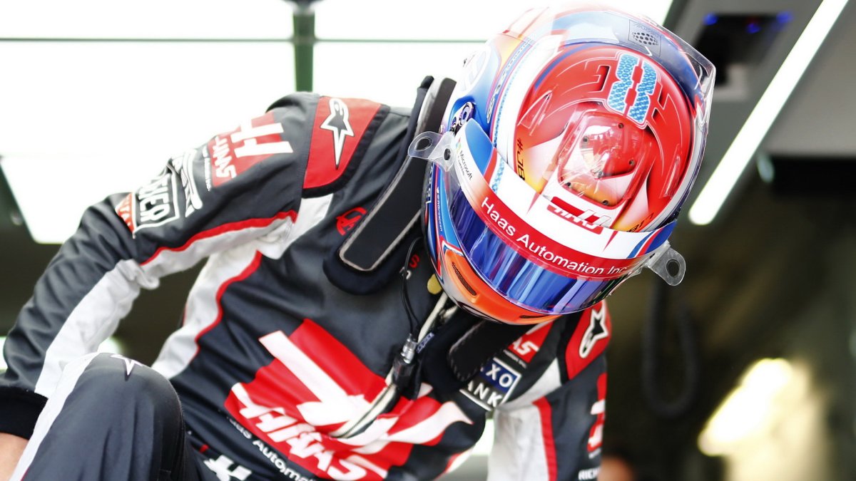 Romain Grosjean v Barceloně