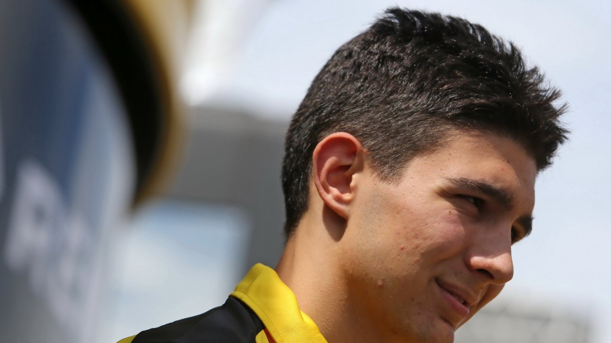 Esteban Ocon v Barceloně