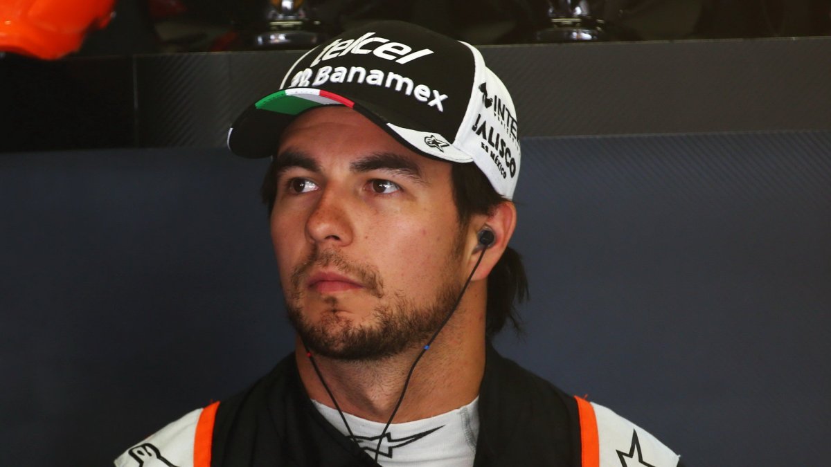 Sergio Pérez v Barceloně