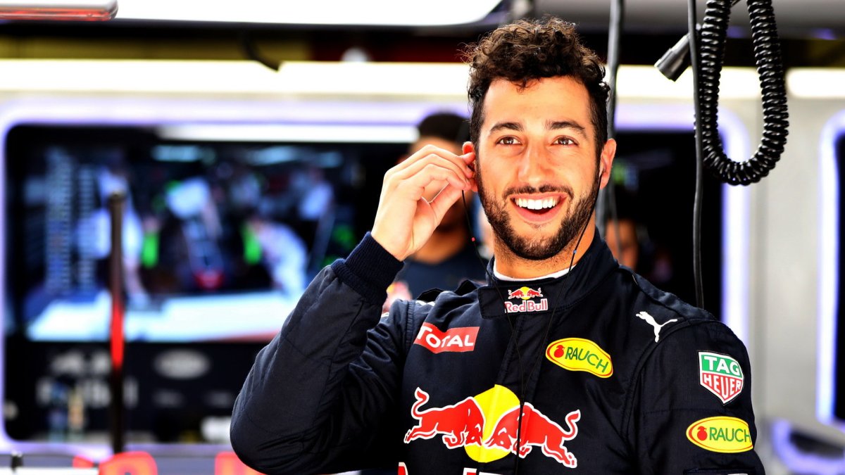Daniel Ricciardo v Barceloně