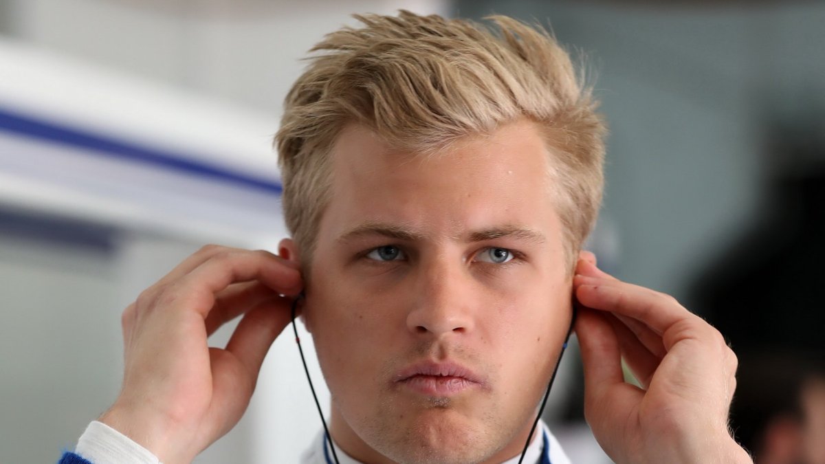 Marcus Ericsson při tréninku v Barceloně