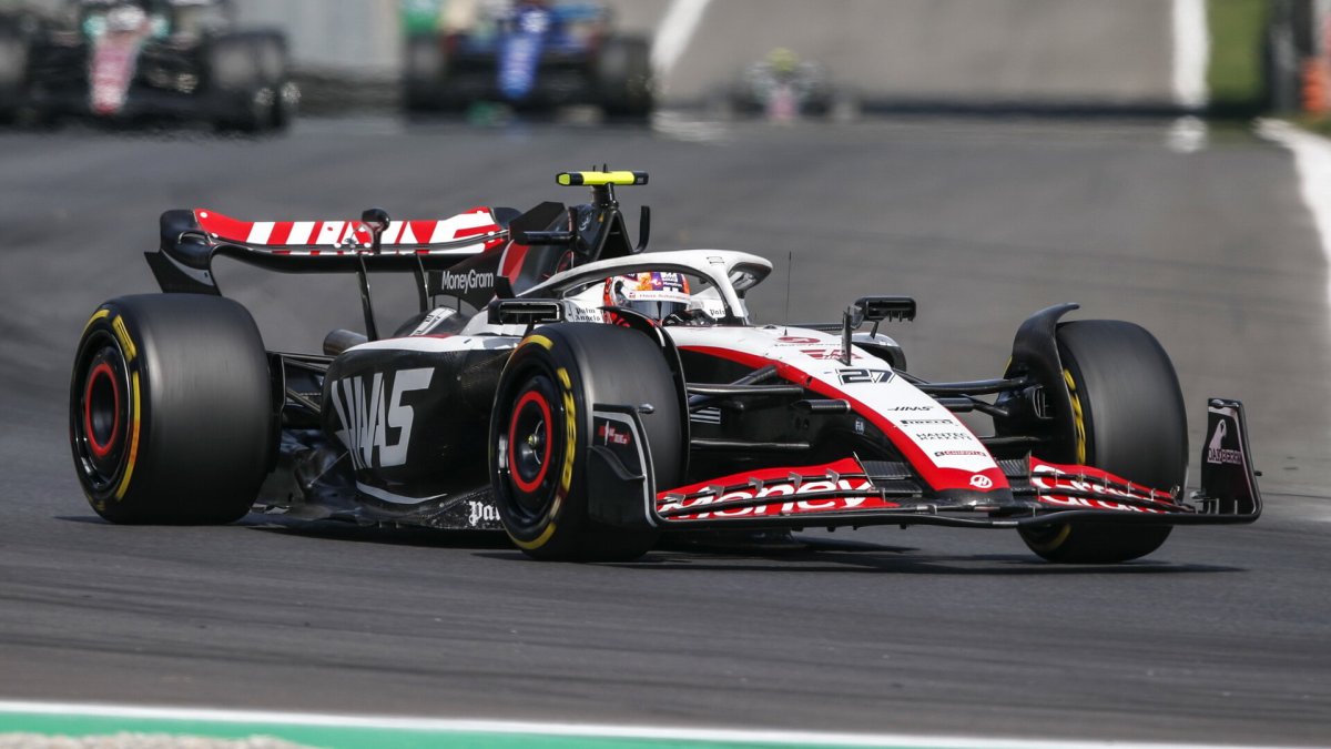 Nico Hülkenberg v závodě v Monze