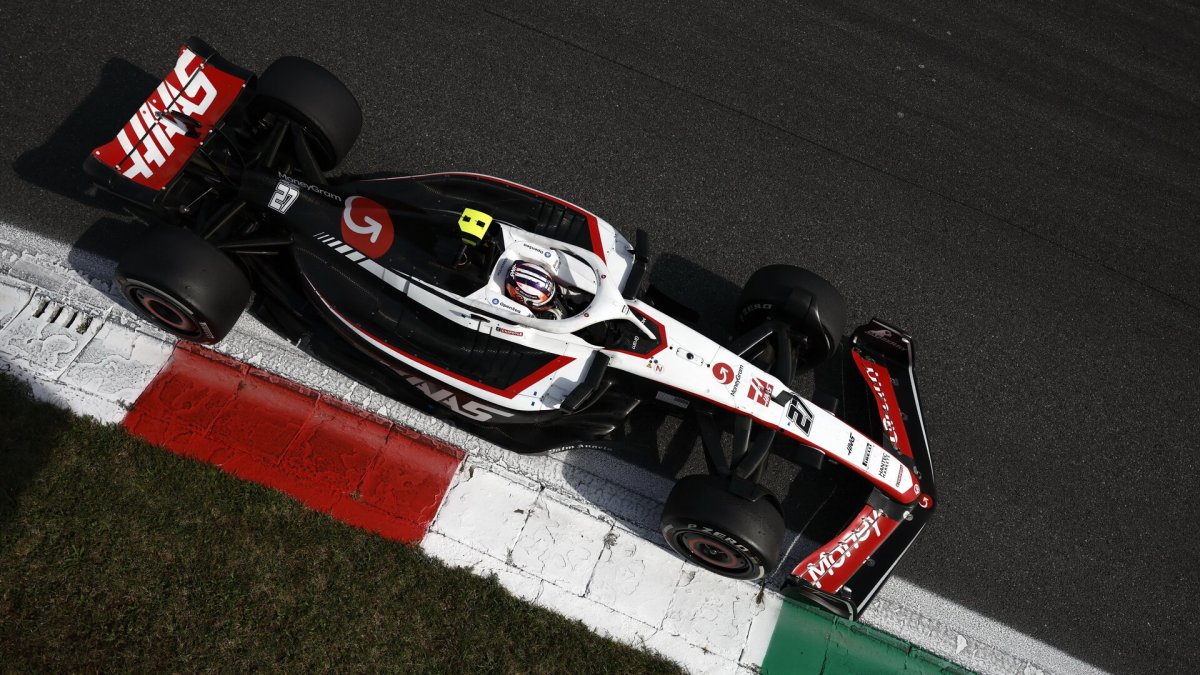 Nico Hülkenberg v závodě v Monze