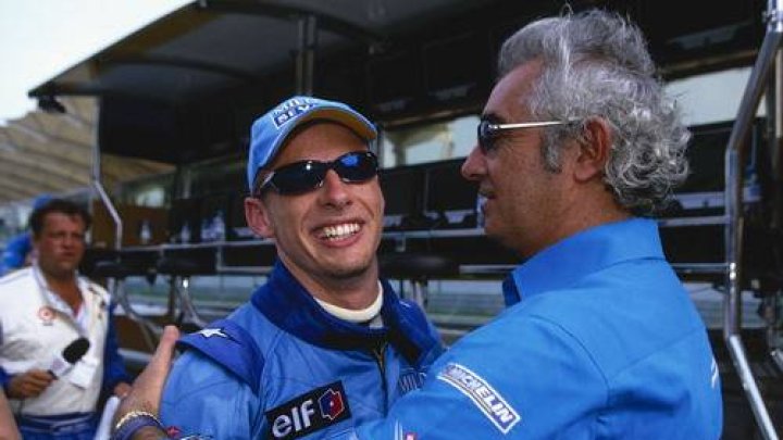Button - Briatore