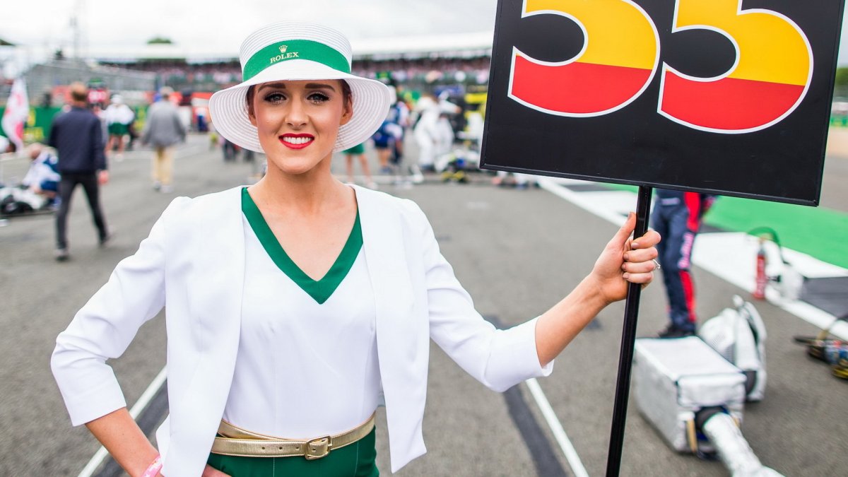 Pitbabe v Silverstone