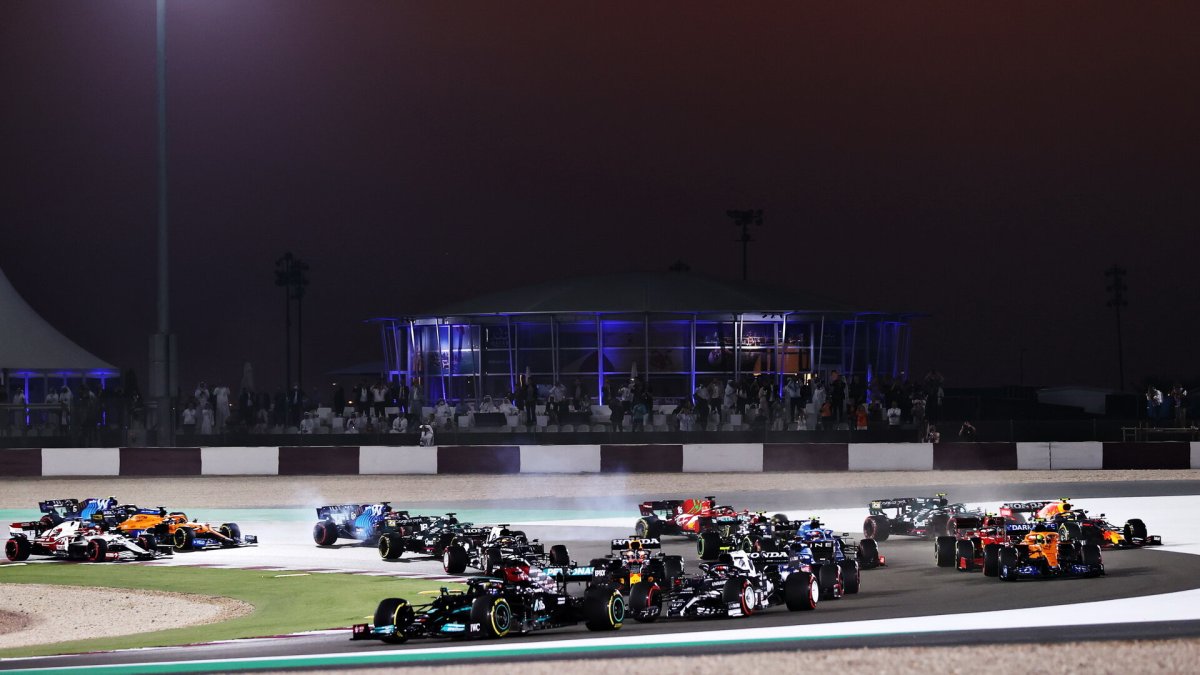 Start závodu v Kataru