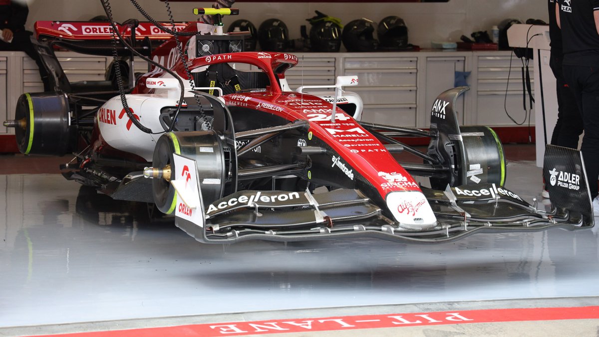 Alfa Romeo před závodem