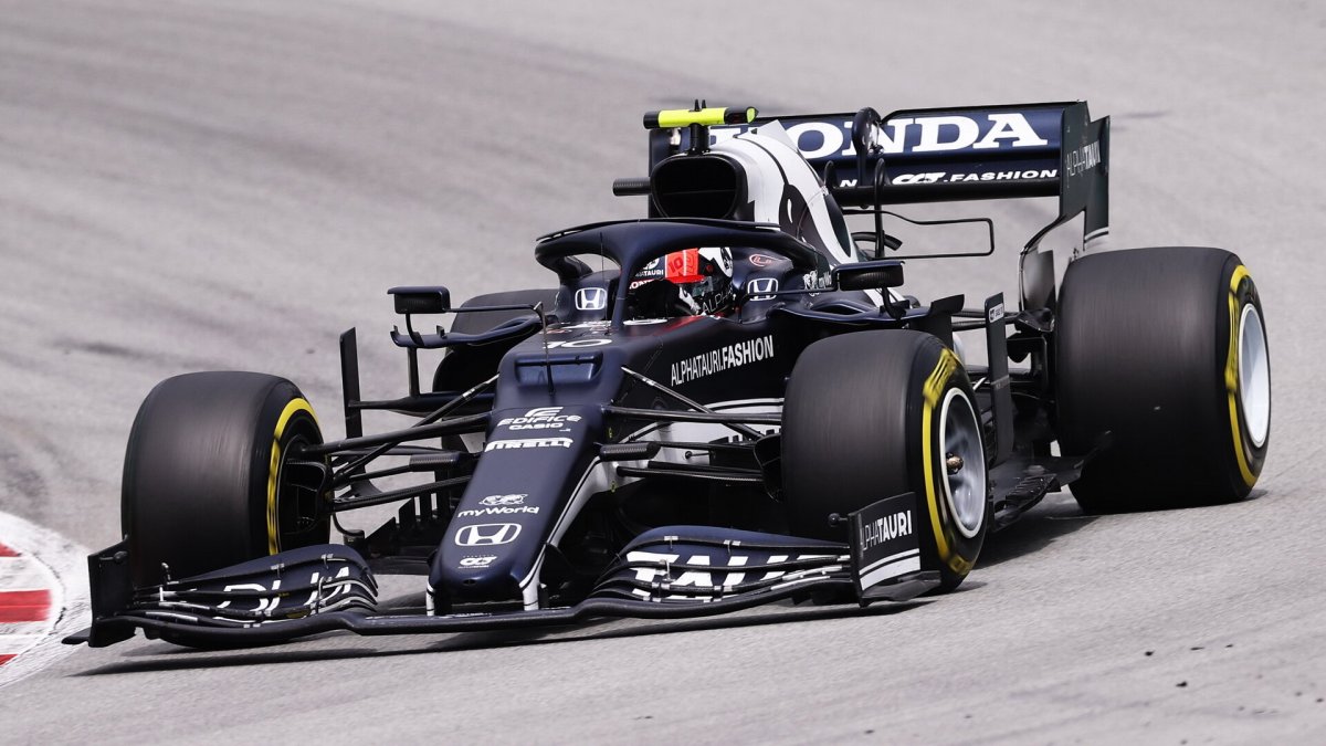 Pierre Gasly - závod v Barceloně