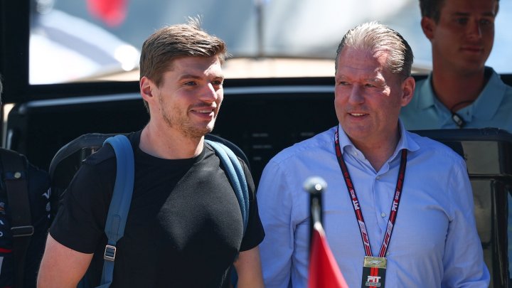 Max Verstapppen s Josem Verstappenem